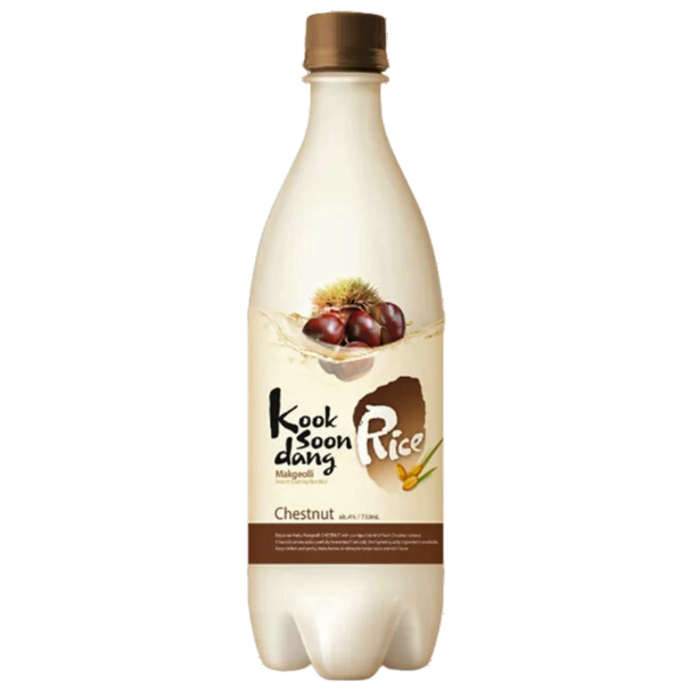 Korean Kooksoondang Makgeolli Alc 4% - Chestnut, 750ml