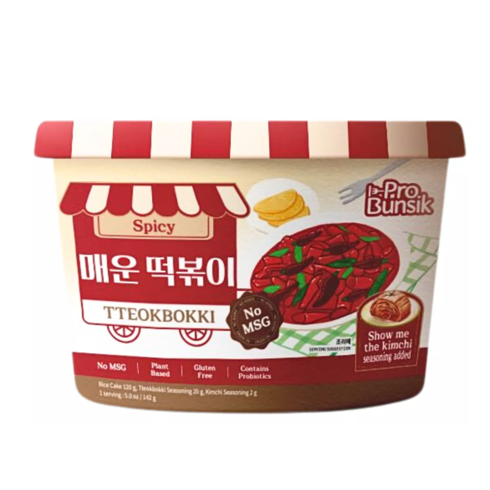 Korean Pro-Bunsik Tteokbokki Bowl - Spicy, 142g