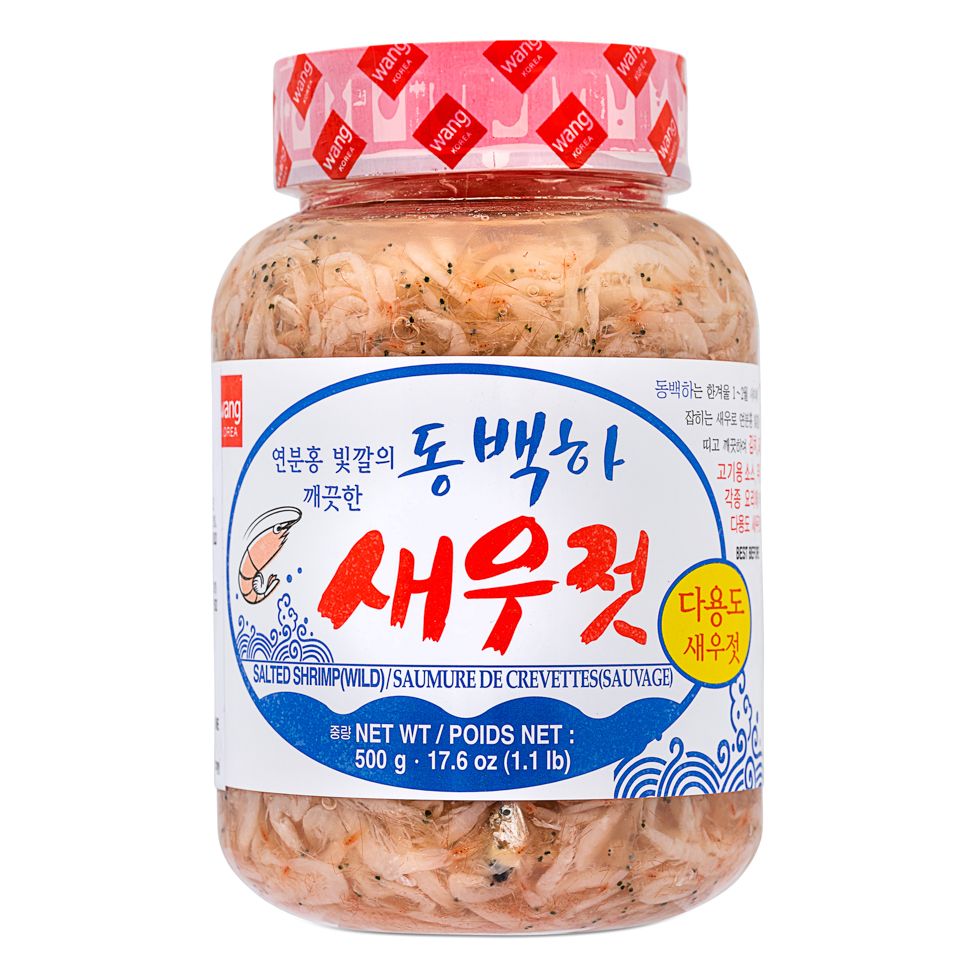 Korea soolatud fermenteeritud krevetid (Saeujeot), 500g