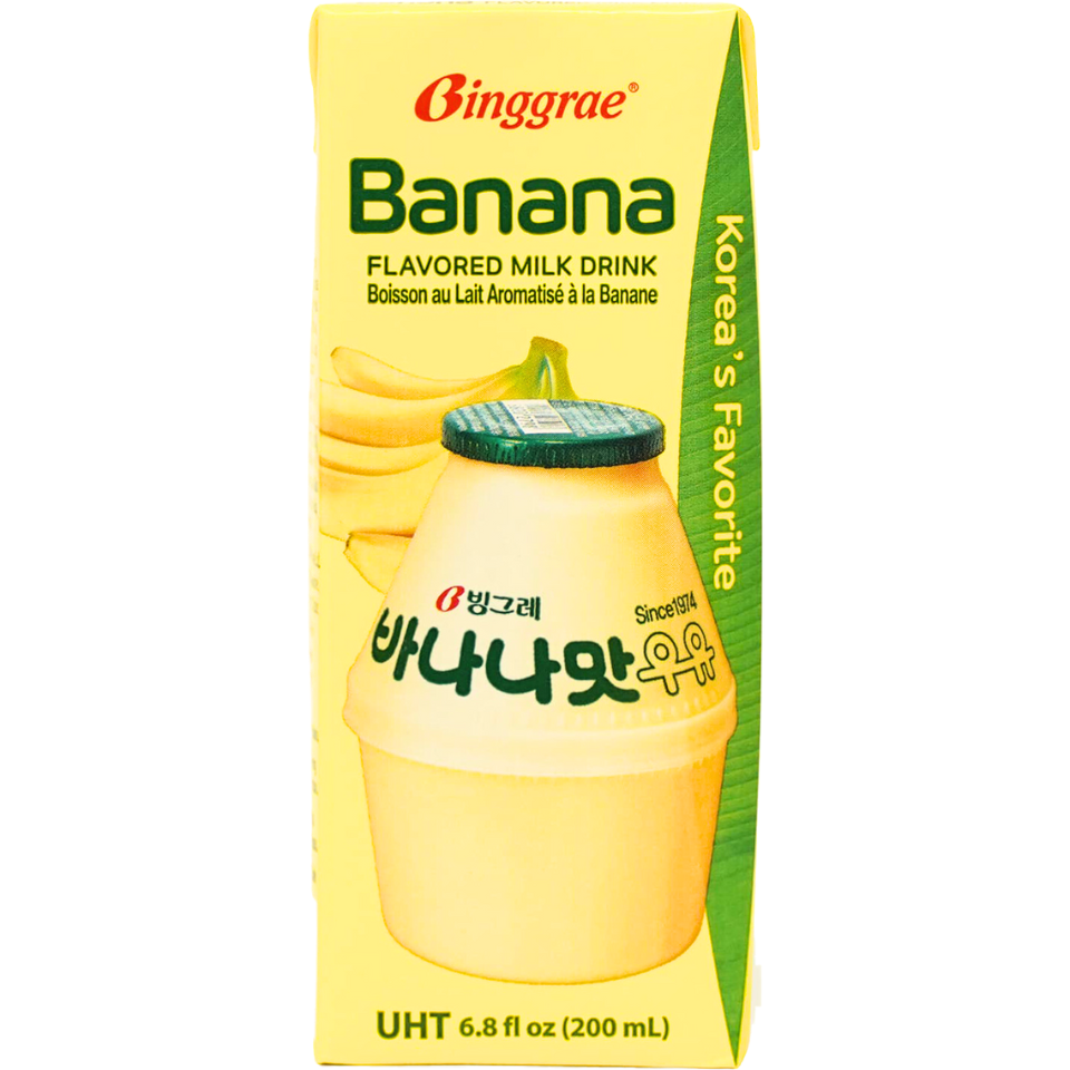 Korean Binggrae Banana Milk, 200ml