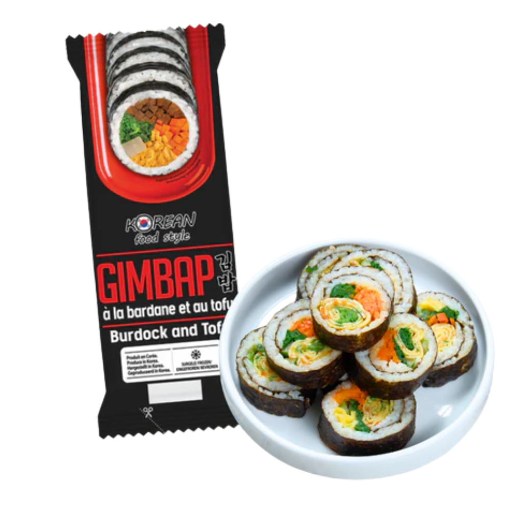 Korean Food Style Gimbap Fried Tofu and Burdock, 230g
