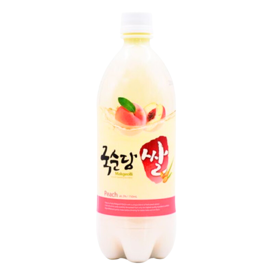 Korean Kooksoondang Makgeolli Alc 3% - Strawberry, 750ml