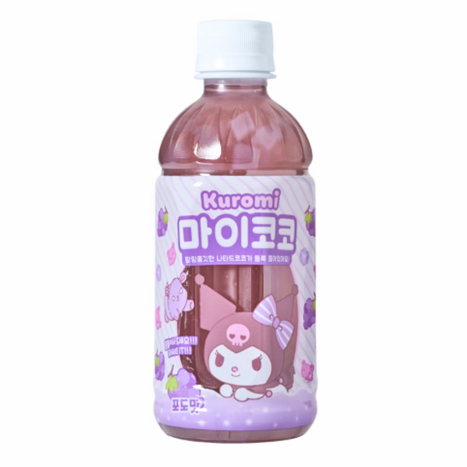 MISTY x Sanrio MyCoco Korean Jelly Drink - Kuromi Grape, 340ml