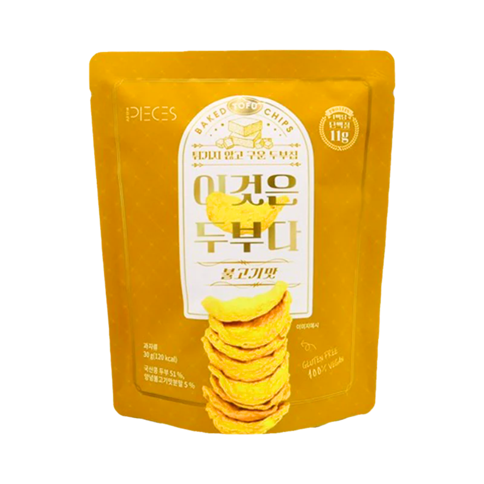 Korean Baked Tofu Chips - Bulgogi (Korean-Style Grilled Beef), 30g