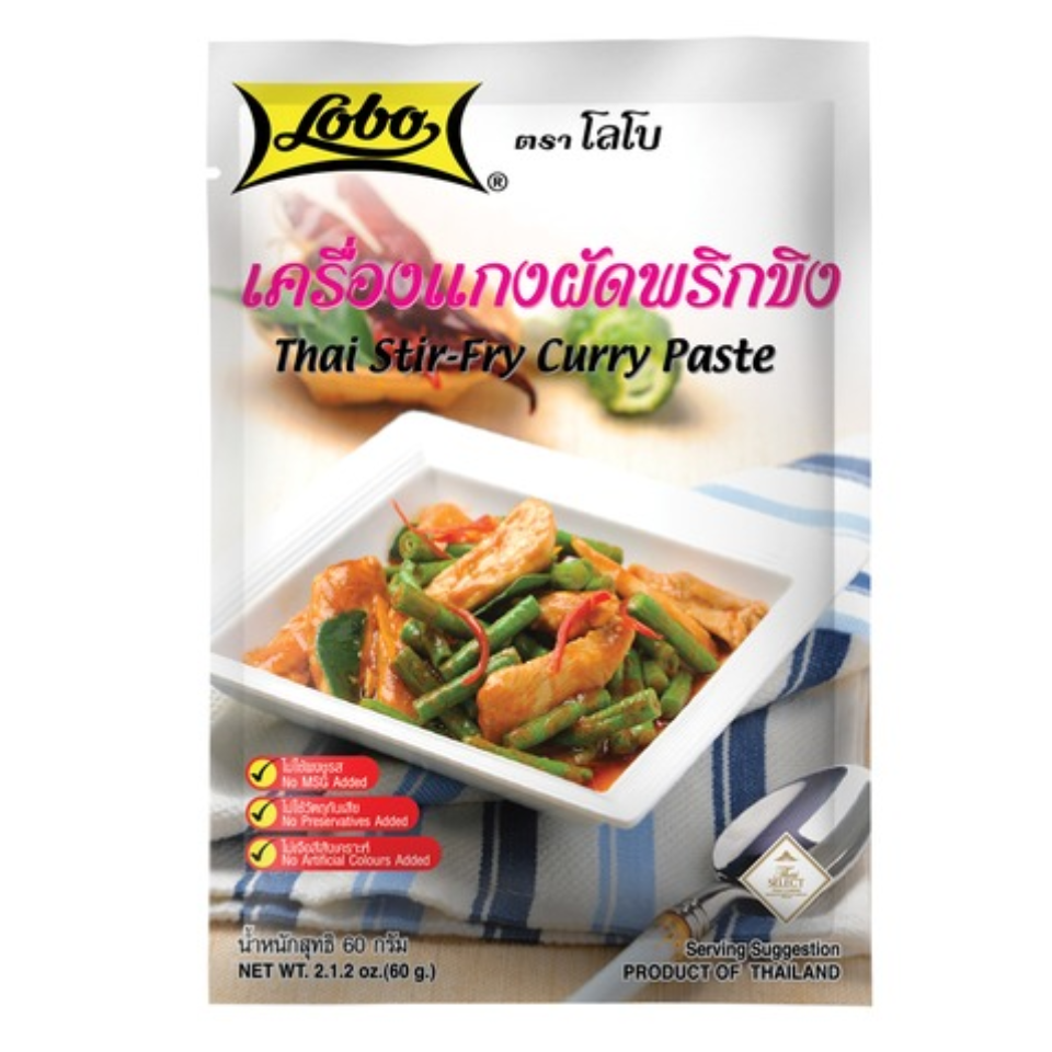 Lobo Thai Stir-Fry Curry Paste, 60g