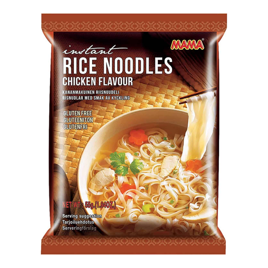 MAMA Instant Rice Noodles Chicken (Gluten Free), 55g