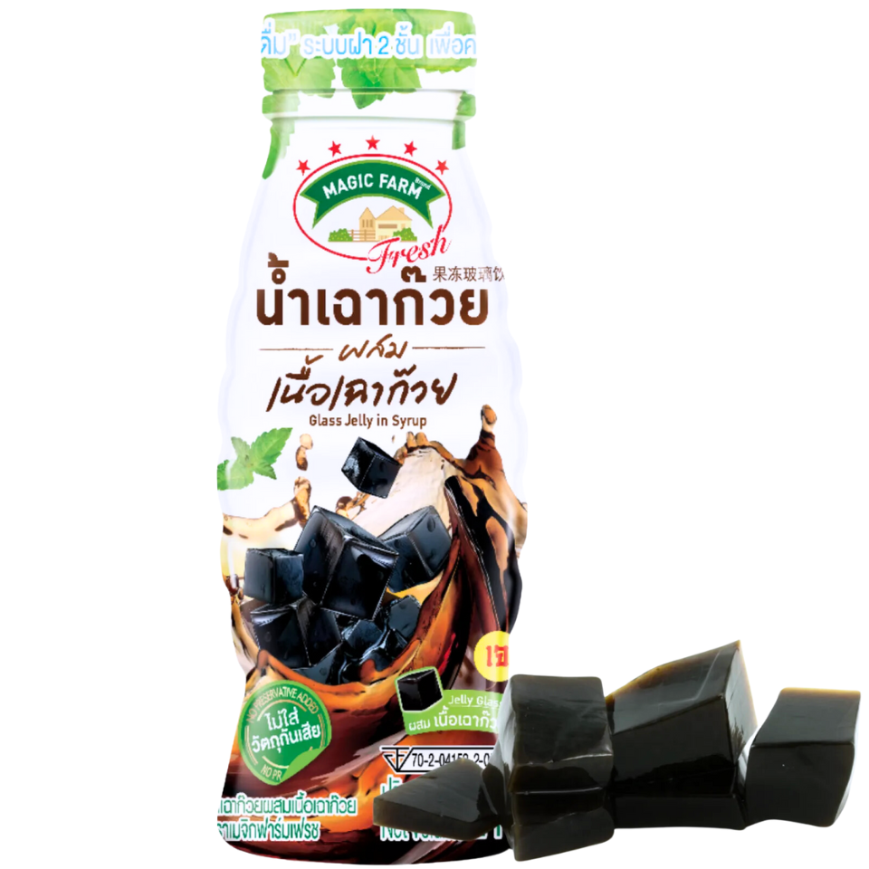 Magic Farm Grass Jelly In Syrup, 240ml