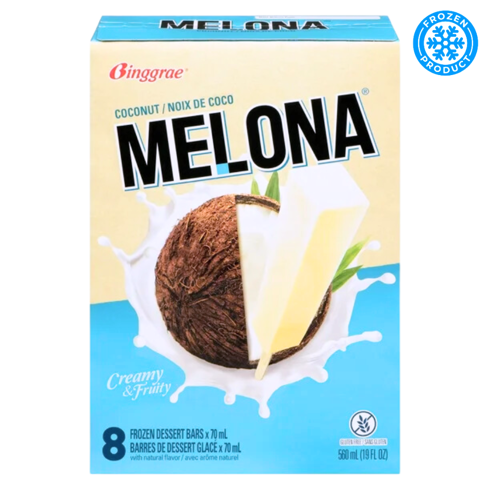 [Saldēts] Melona ledus bārs — kokosrieksts, 560 ml (8x70 ml)