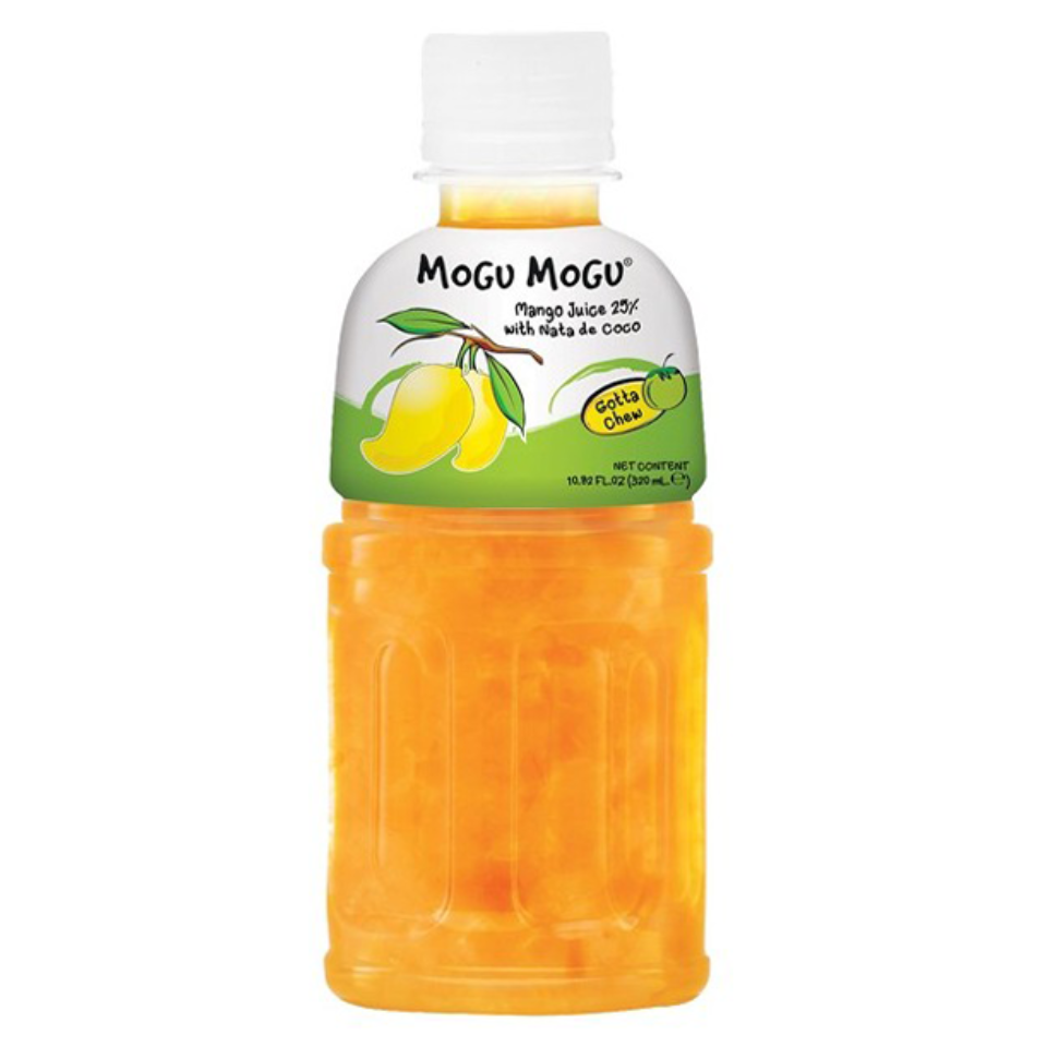 Mogu Mogu Coco Drink - Mango Flavor, 320ml