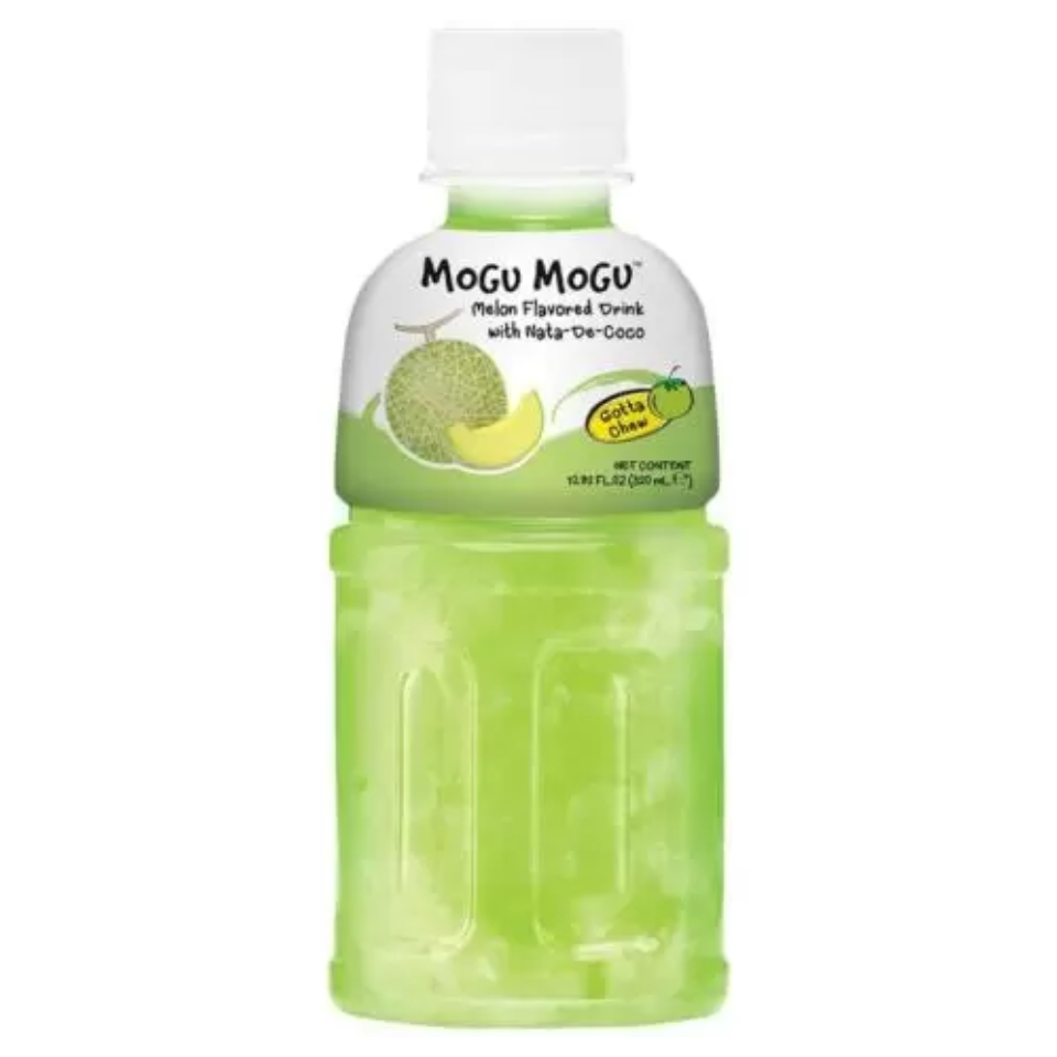 Mogu Mogu Drink with Nata de Coco - Melon, 320ml