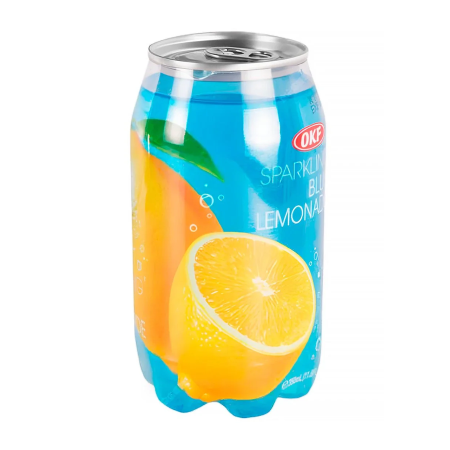 OKF Sparkling Drink - Blue Lemonade, 350ml
