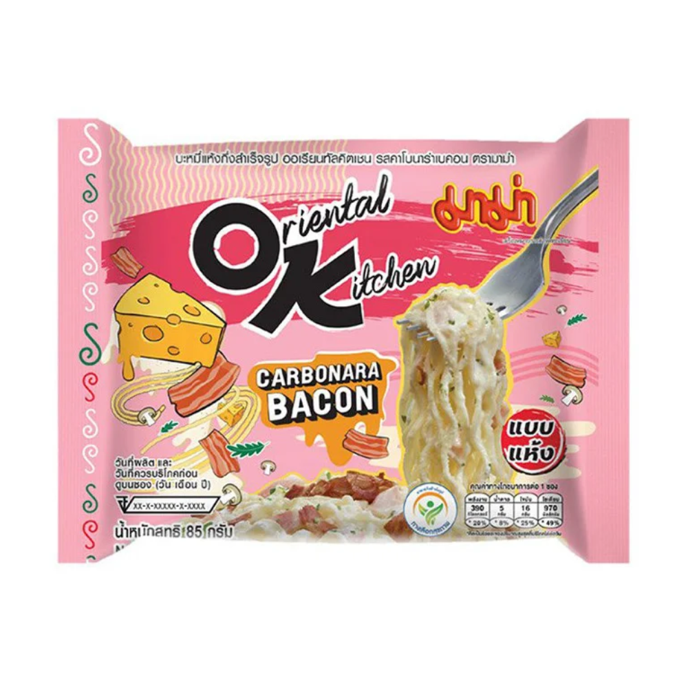 Oriental Kitchen Instant Noodles - Carbonara Bacon, 85g