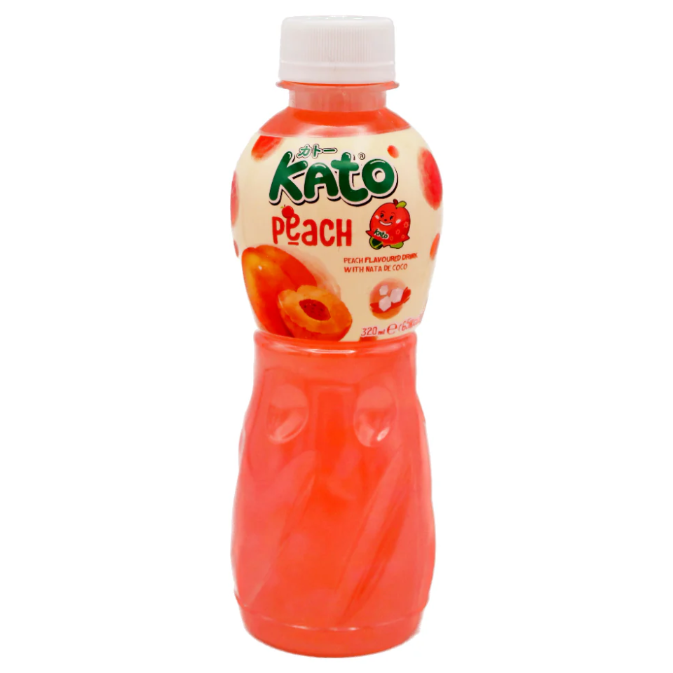 Peach Juice Drink with Nata de Coco, 320ml