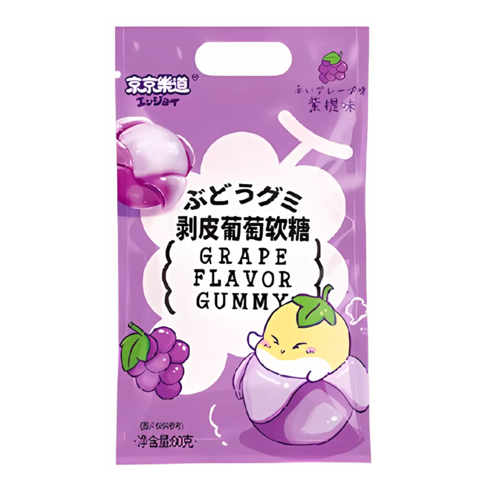 Peeling Gummy - Grape, 80g