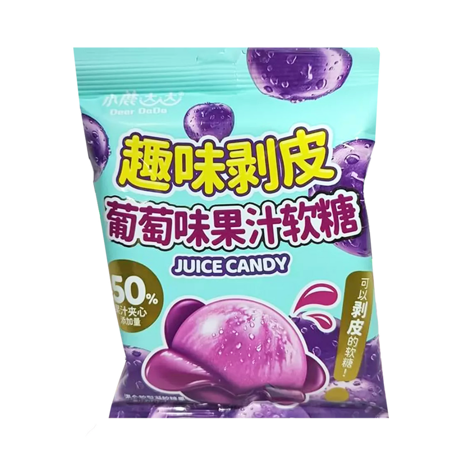 Peeling Gummies - Grape, 70g