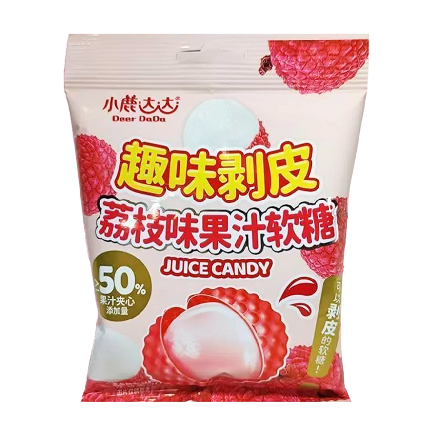 Peeling Gummies - Lychee, 70g