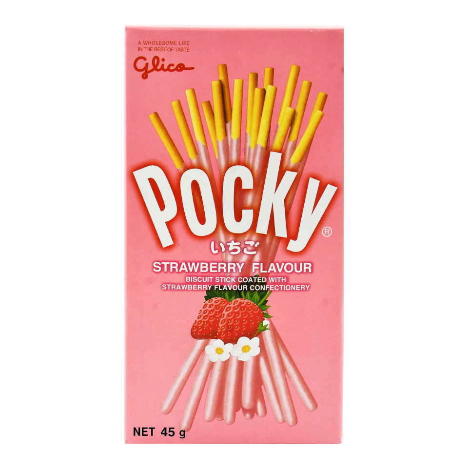 Pocky - Клубничный вкус, 45г