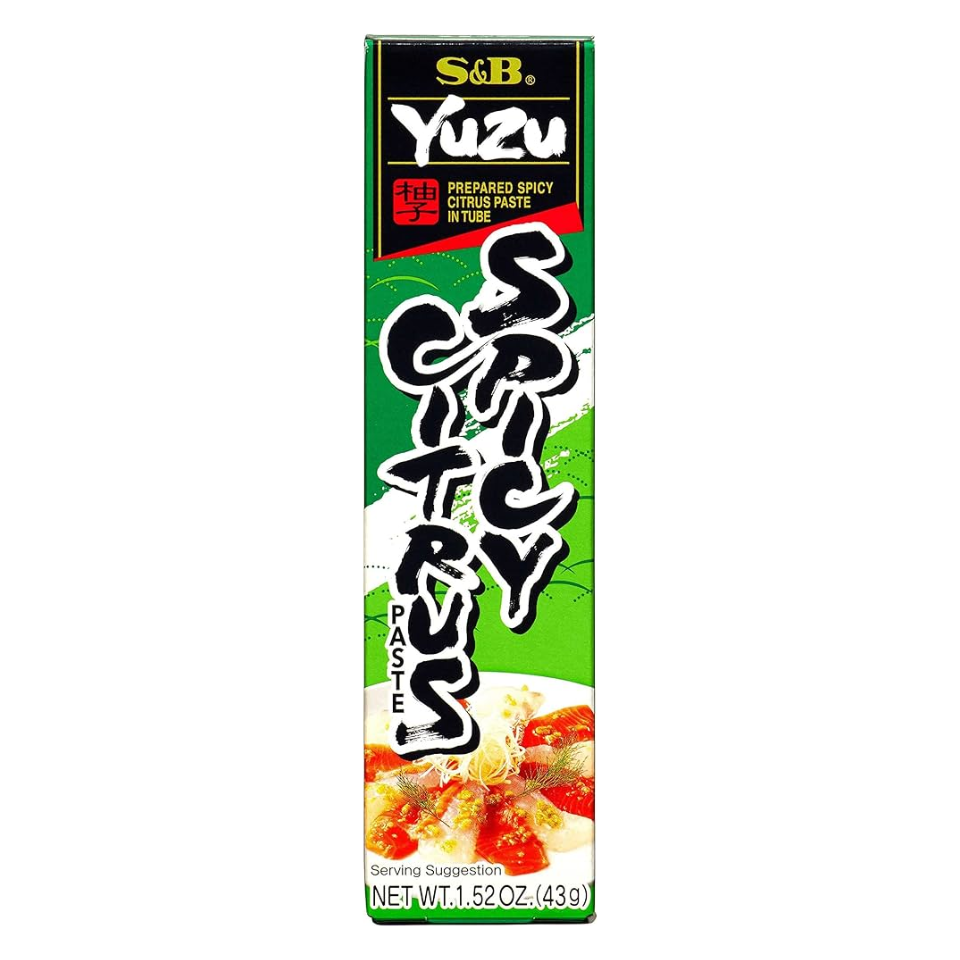 S&B Citrus Paste Yuzu Spicy Tube, 43g