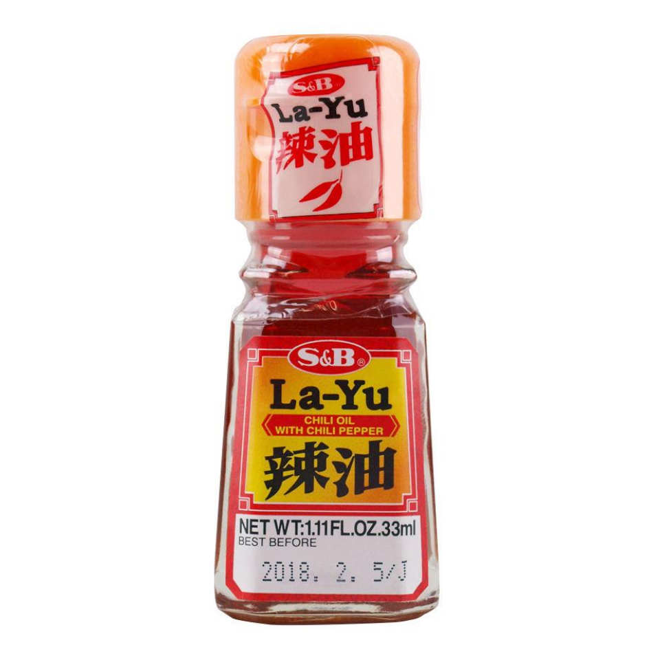 S&amp;B japāņu čili eļļa La-Yu, 33 ml