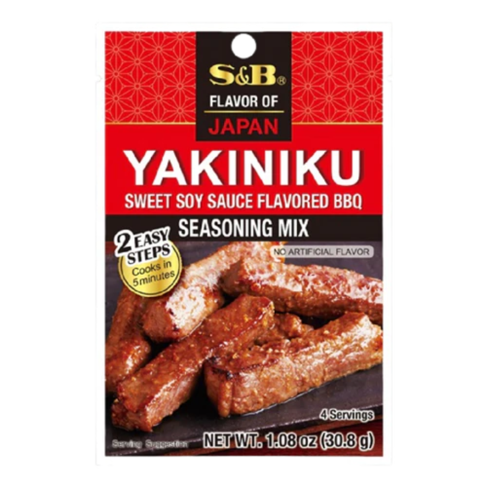 S&B Japanese Seasoning Mix for Yakiniku, 31g
