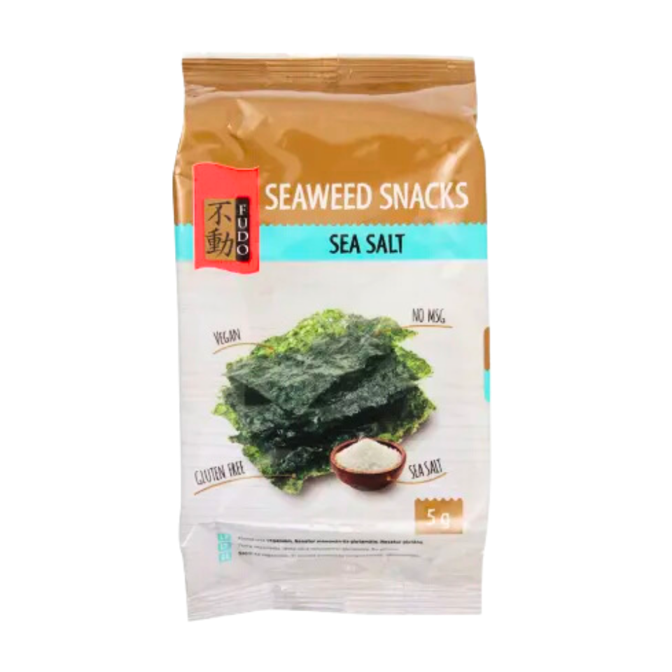 Seaweed Snacks with Sea Salt, 5g