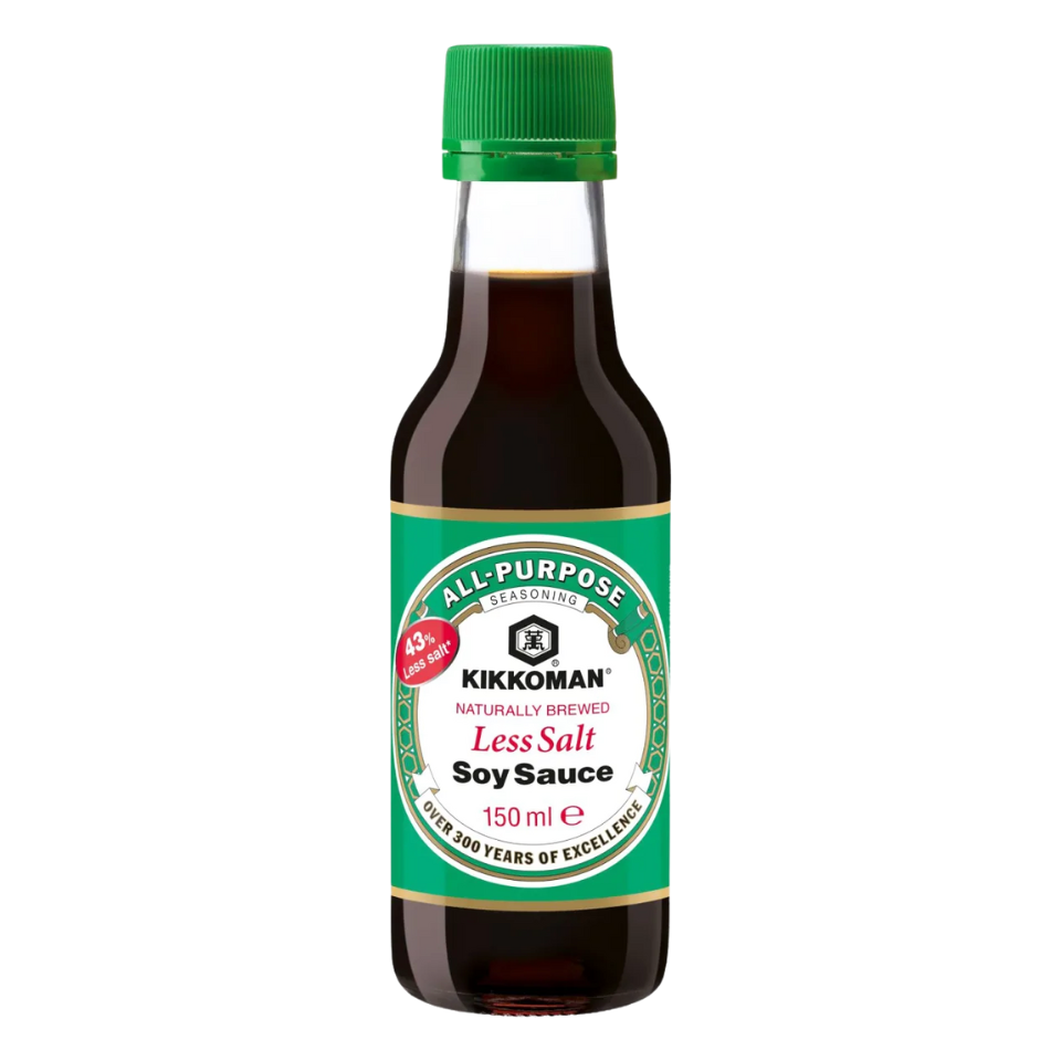 Соевый соус Kikkoman Naturally Brewed (меньше соли), 150 мл