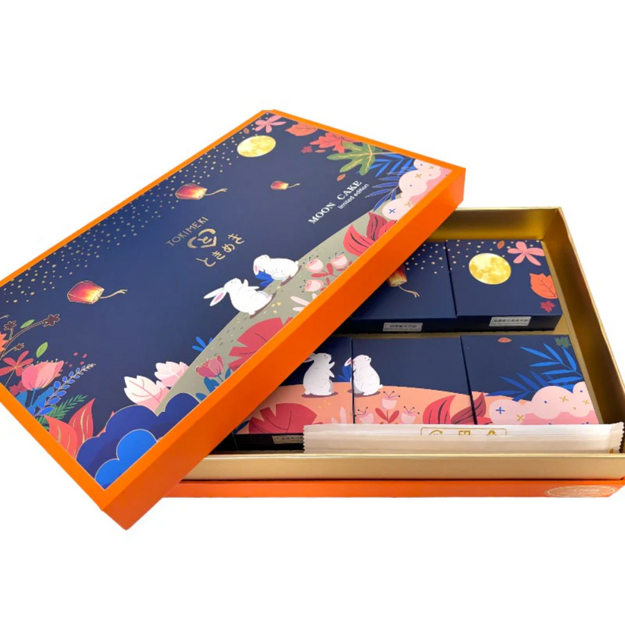  Tokimeki Mooncake Eight Lucky Stars Gift Box, 400g