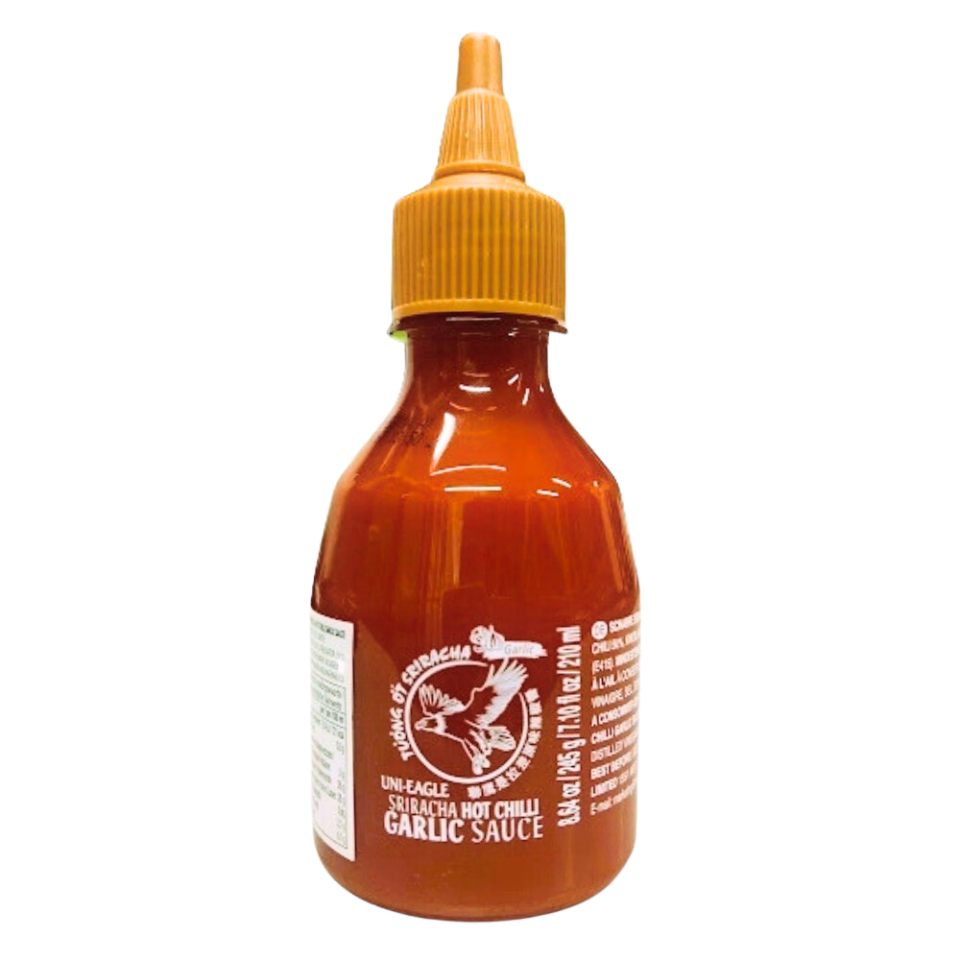 Uni-Eagle Sriracha Hot Chilli Sauce - Vitlök, 245g