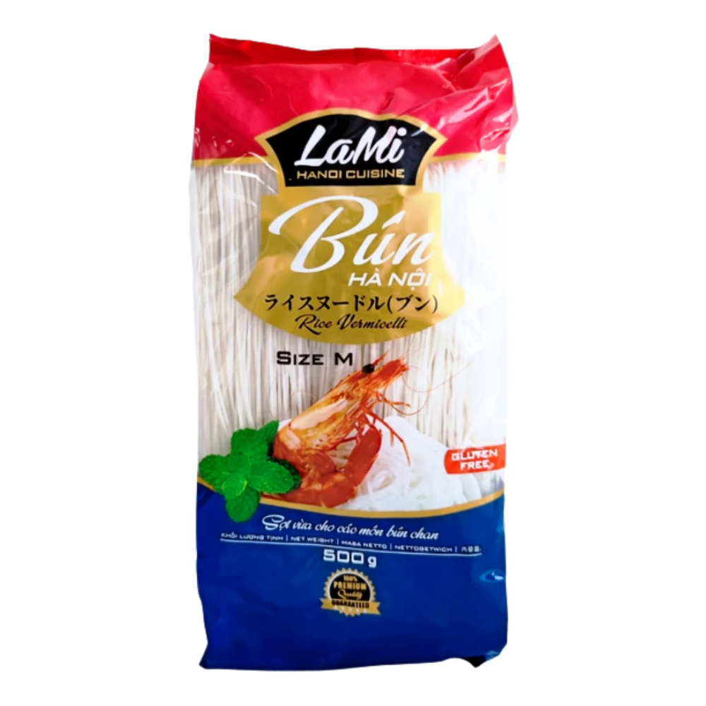 Lami Rice Food Vietnamese LaMi Rice Noodles Vermicelli - 1.2mm, 500g – A&A Asian Food ...