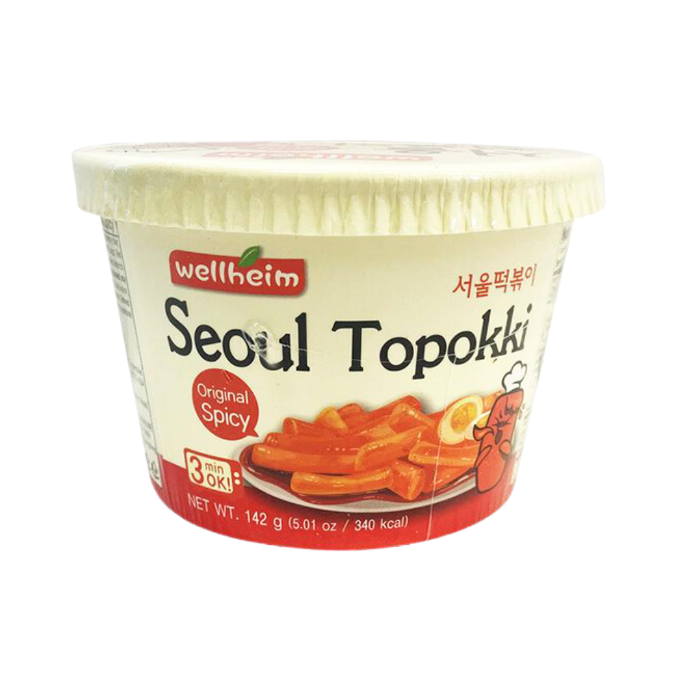 Wellheim Seoul Topokki - Original Spicy, 142g