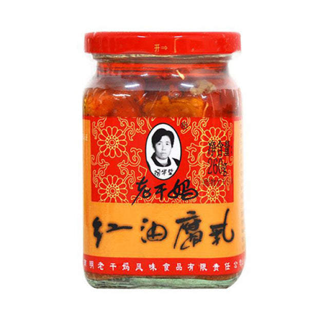 Ферментированный бобовый творог Lao Gan Ma в масле чили, 260 г
