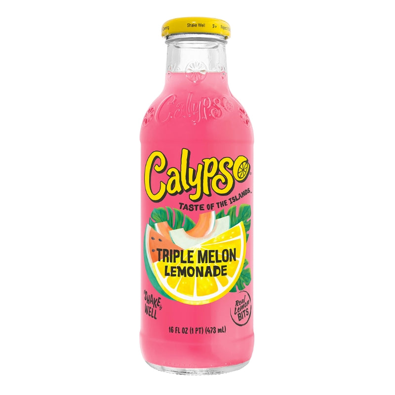 Calypso Limonaadijook Kolmekordne Melon, 473 ml