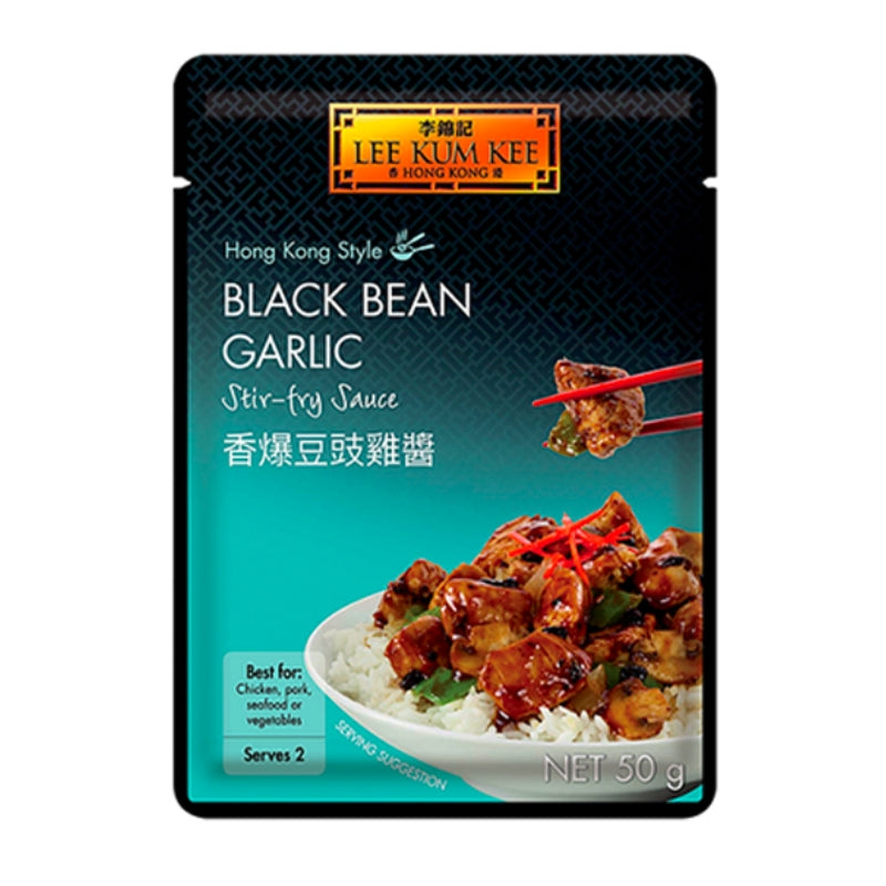 LKK Black Bean Garlic Stir-Fry Sauce, 50g