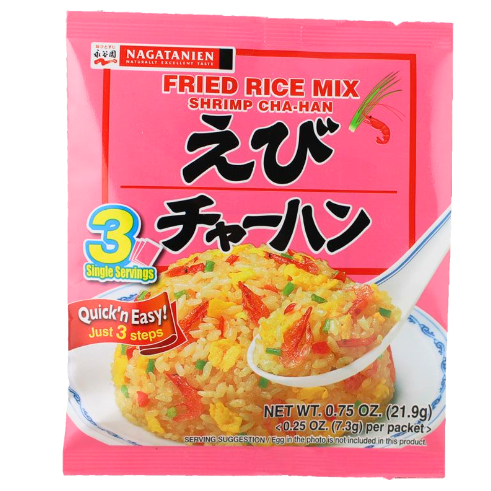 Nagatanien Seasoning for Fried Rice - Shrimp Flavor, 21g