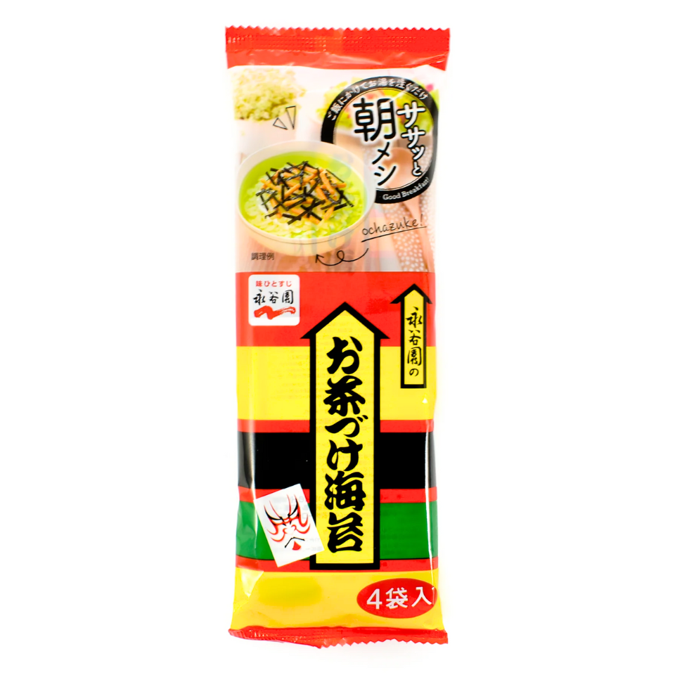 Yongkuken Seaweed for Chazuke (brūvēti tējas rīsi), 4*6g