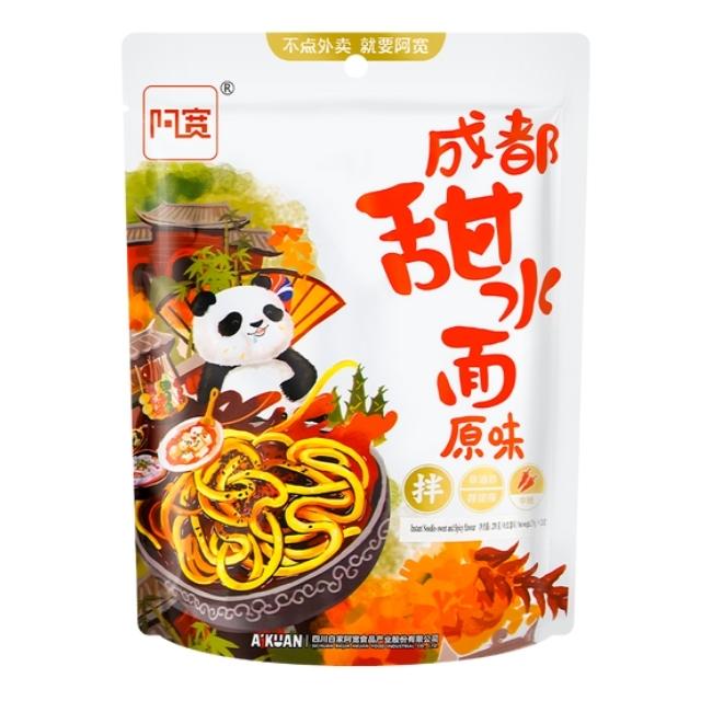 Baijia Instant Noodles Chengdu Style - Sweet & Spicy Flavor, 270g