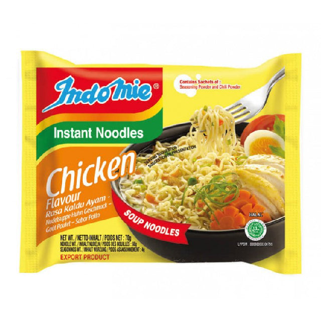 Лапша быстрого приготовления Indomie - Куриный вкус, 70g