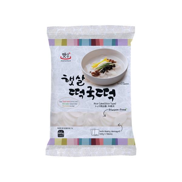 Korean Rice Cakes - Slices, 600g