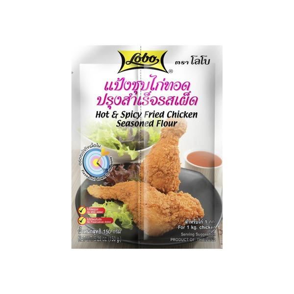 Мука Lobo Mix for Fried Chicken - Hot & Spicy, 150g