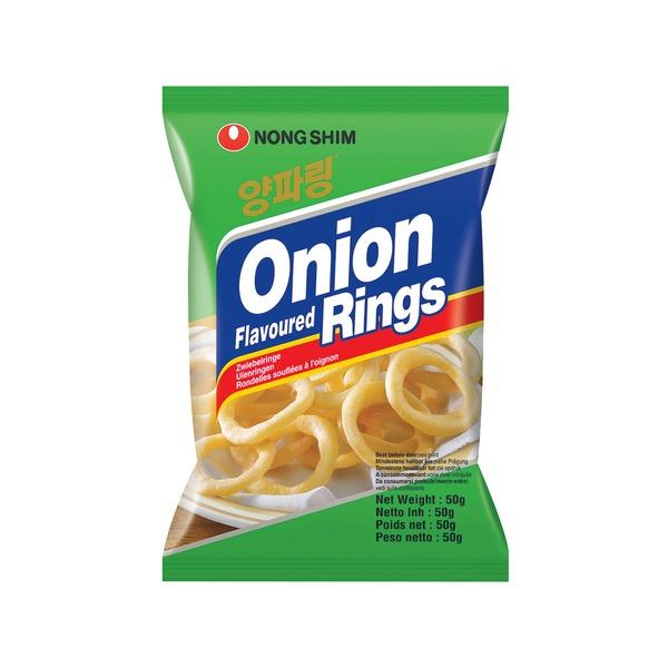 Nongshim Onion Rings Chips, 50g