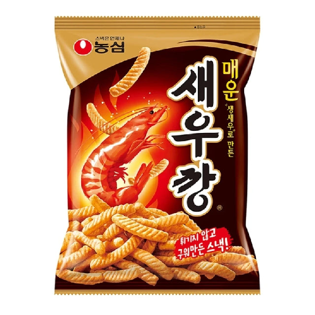 Nongshim Shrimp Cracker - Hot and Spicy, 75g