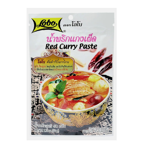 Паста Lobo Red Curry Paste, 50гр