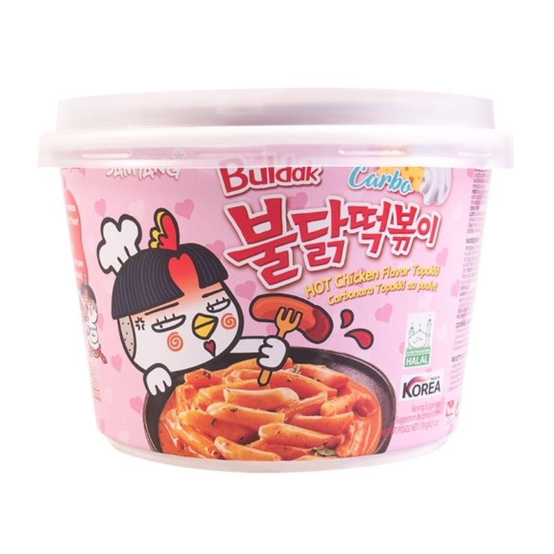 Samyang Buldak Topokki Bowl - Carbo, 179g